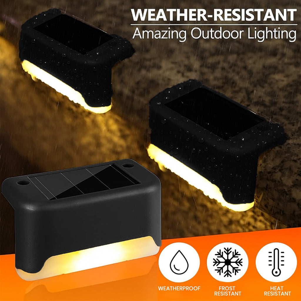 GlowStep™ Solar Waterproof Stair Lights